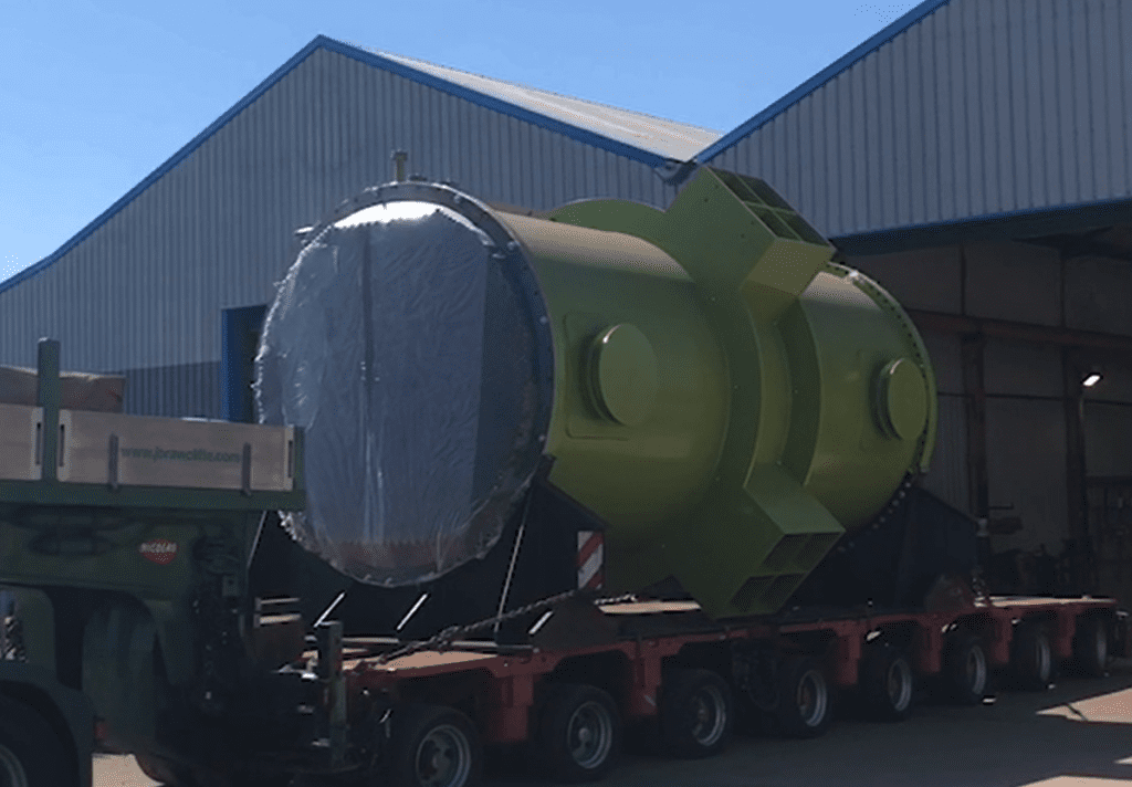 Large 145ton Heat Exchanger Leaves Facility